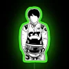 Yuki Tsunoda's Formula 1 RGB Neon Sign with Green Accent