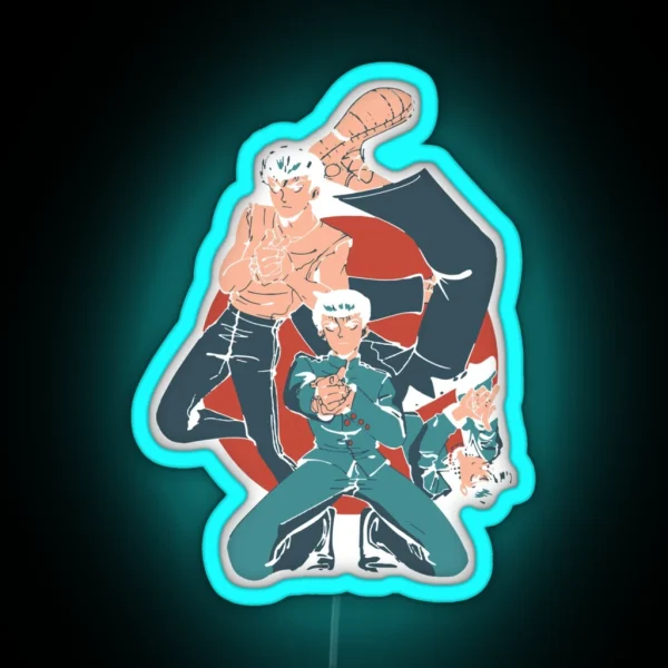 Yusuke Active Hakusho Yu Design RGB Neon Sign