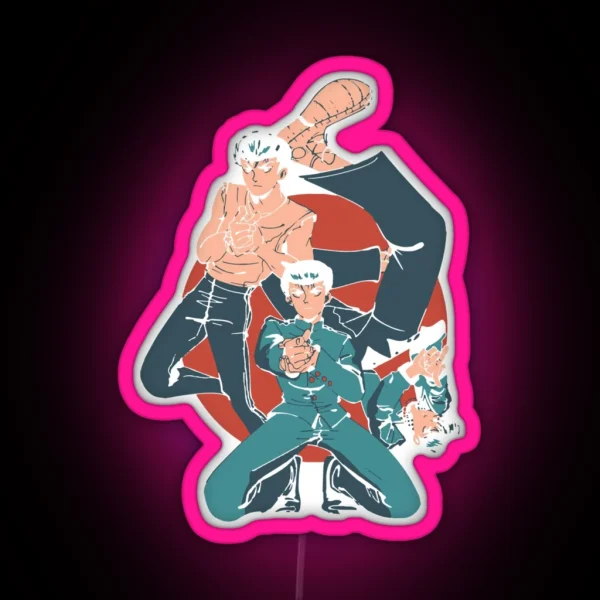 Yusuke Active Hakusho Yu Design RGB Neon Sign