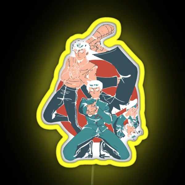 Yusuke Active Hakusho Yu Design RGB Neon Sign
