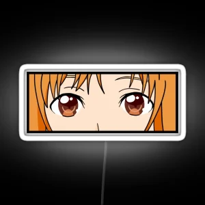 Yuuki Asuna Eyes RGB Neon Sign