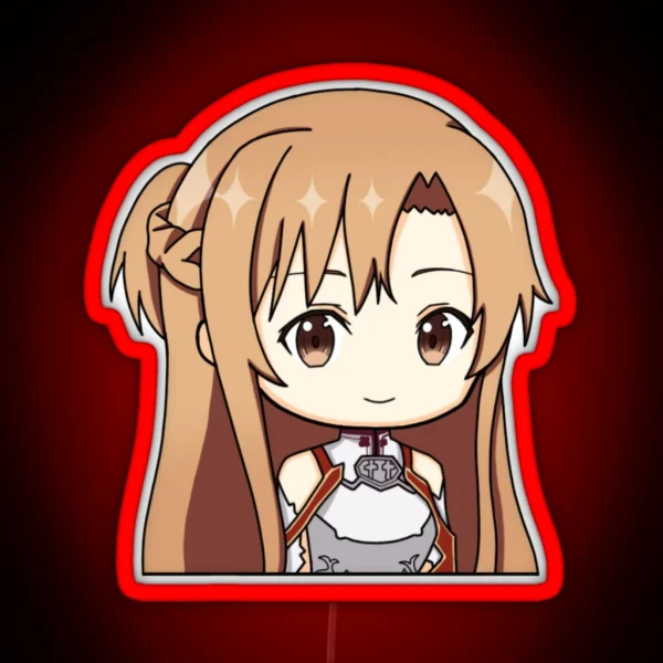 Yuuki Asuna Sword Art Online SAO RGB Neon Sign