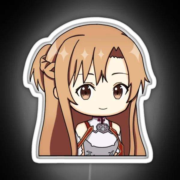 Yuuki Asuna Sword Art Online SAO RGB Neon Sign