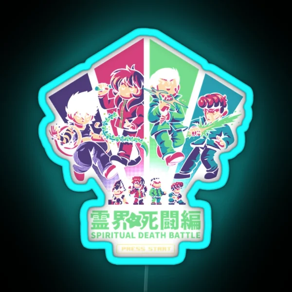 Yuyu Hakusho Classicc RGB Neon Sign