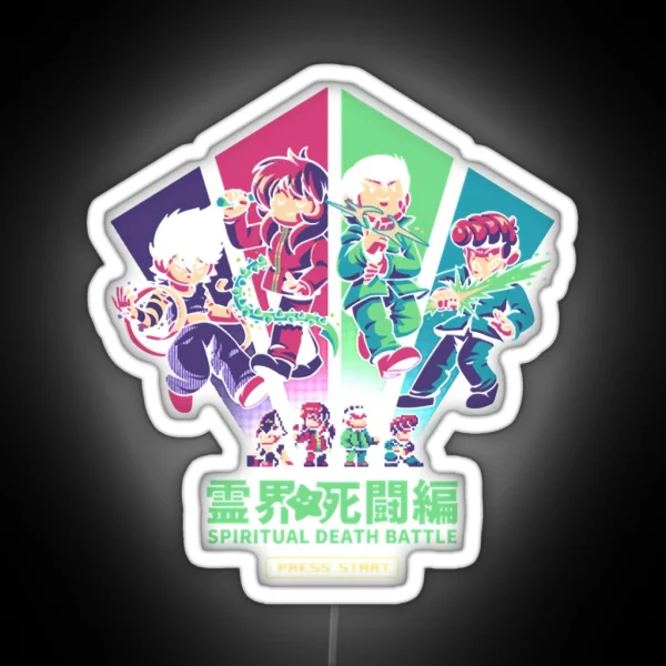 Yuyu Hakusho Classicc RGB Neon Sign