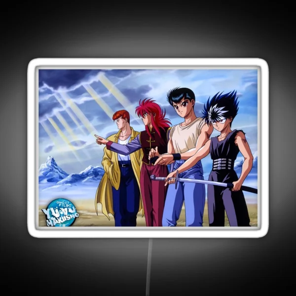Yuyu Hakusho RGB Neon Sign