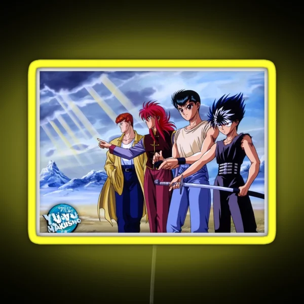Yuyu Hakusho RGB Neon Sign