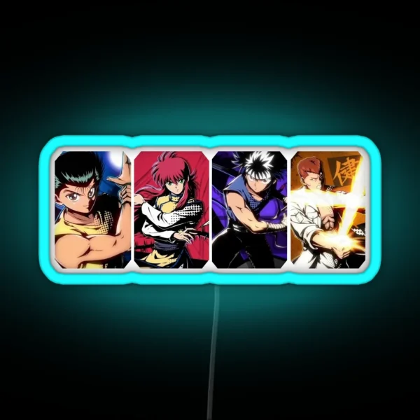 YYH Design 4 RGB Neon Sign