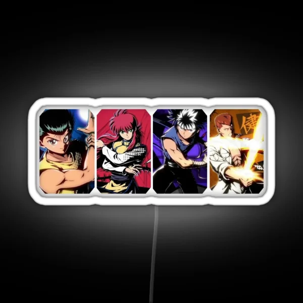YYH Design 4 RGB Neon Sign