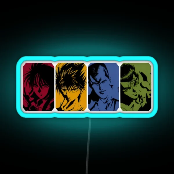 YYH Design 5 RGB Neon Sign
