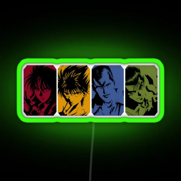 YYH Design 5 RGB Neon Sign