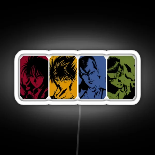 YYH Design 5 RGB Neon Sign
