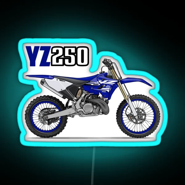 YZ250 RGB Neon Sign