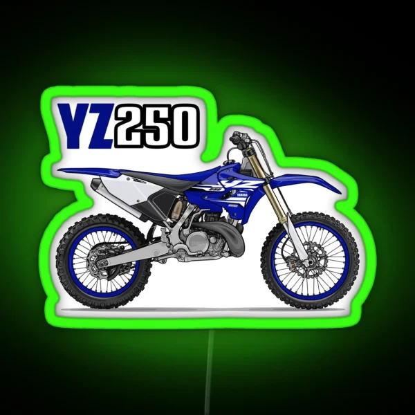 YZ250 RGB Neon Sign