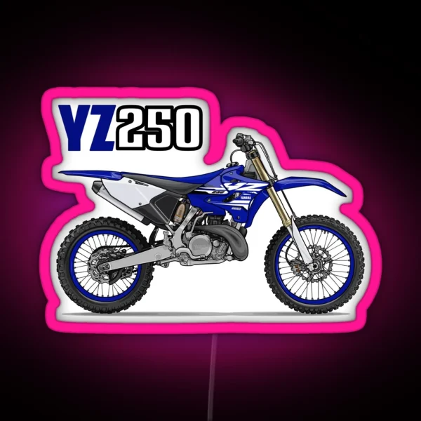 YZ250 RGB Neon Sign