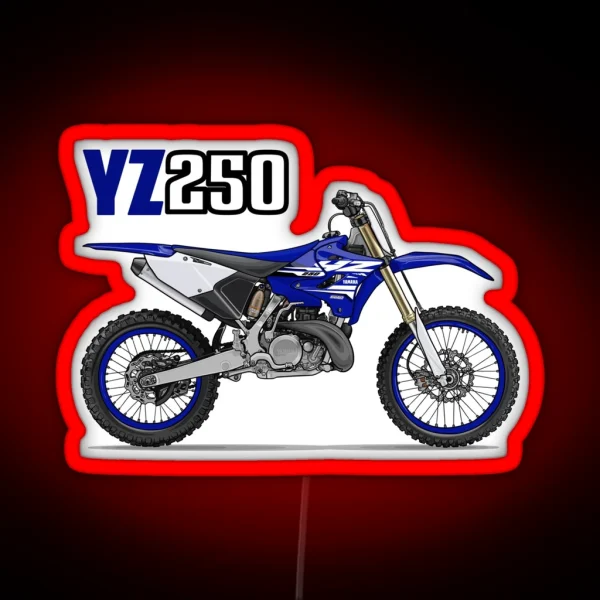 YZ250 RGB Neon Sign