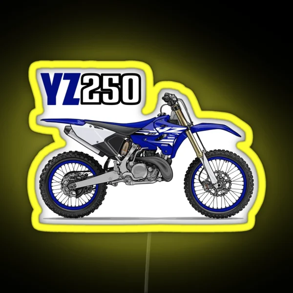 YZ250 RGB Neon Sign