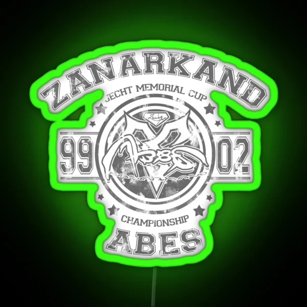 Zanarkand Abes Vintage RGB Neon Sign