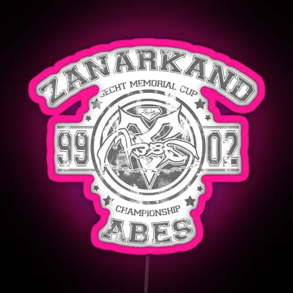 Zanarkand Abes Vintage RGB Neon Sign