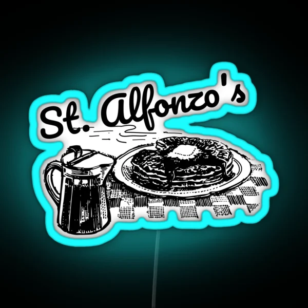 Zappa St Alfonzo S Pancake Breakfast RGB Neon Sign