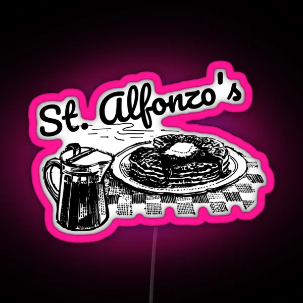 Zappa St Alfonzo S Pancake Breakfast RGB Neon Sign