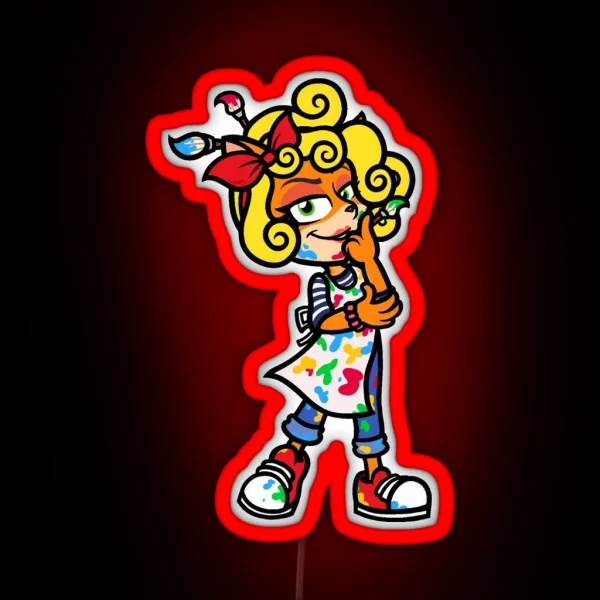 Ze Artiste RGB Neon Sign
