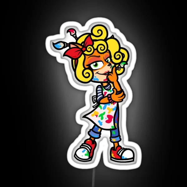 Ze Artiste RGB Neon Sign