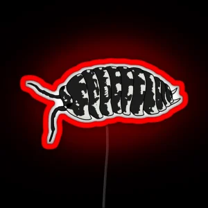 Zebra Isopod RGB Neon Sign