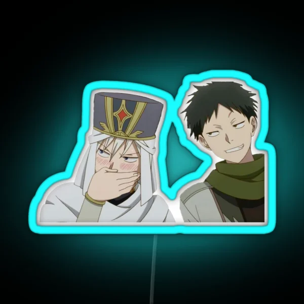 Zen And Obi Snow White With The Red Hair RGB Neon Sign