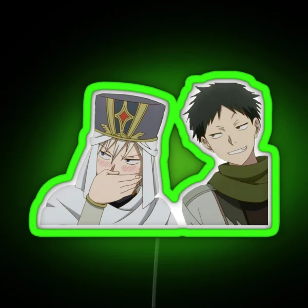 Zen And Obi Snow White With The Red Hair RGB Neon Sign