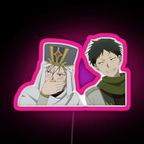 Zen And Obi Snow White With The Red Hair RGB Neon Sign