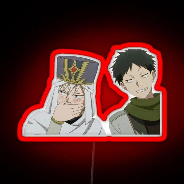 Zen And Obi Snow White With The Red Hair RGB Neon Sign
