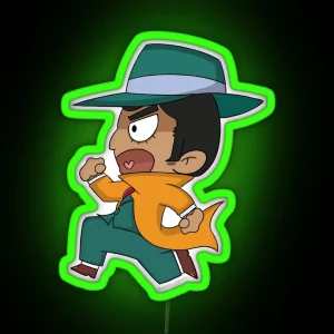 Zenigata Tottsan PART 1 RGB Neon Sign