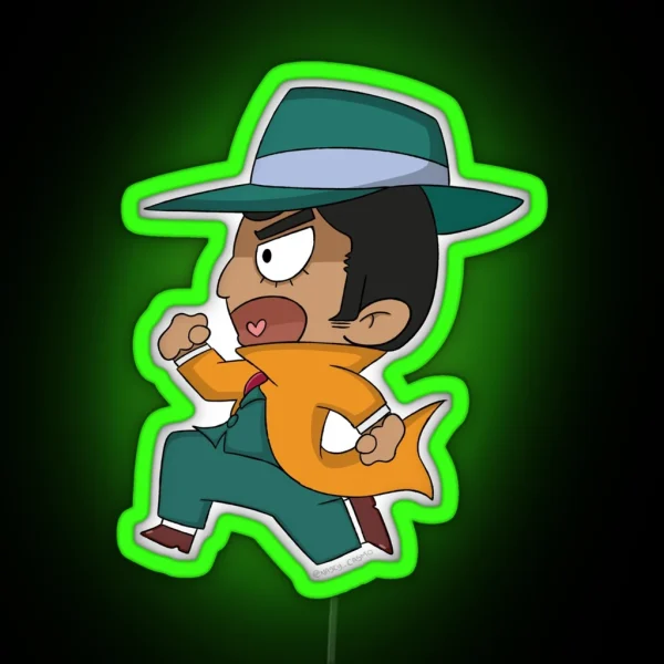 Zenigata Tottsan PART 1 RGB Neon Sign