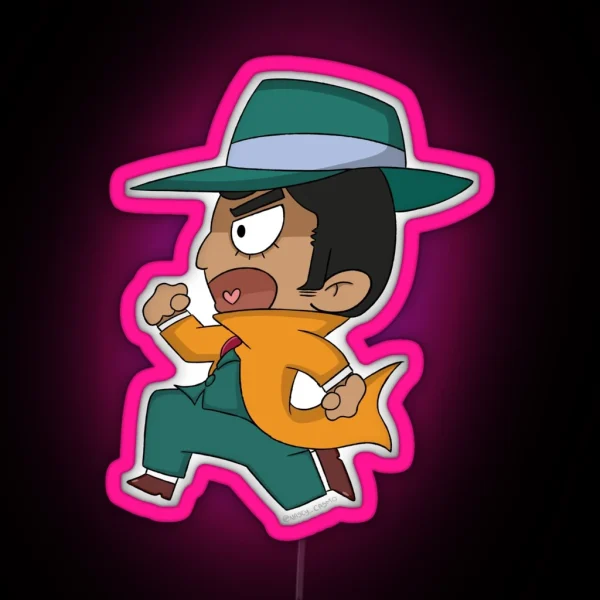 Zenigata Tottsan PART 1 RGB Neon Sign
