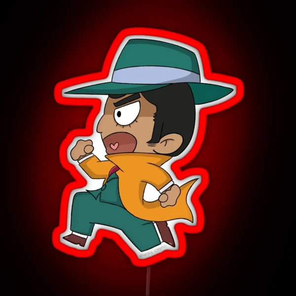 Zenigata Tottsan PART 1 RGB Neon Sign