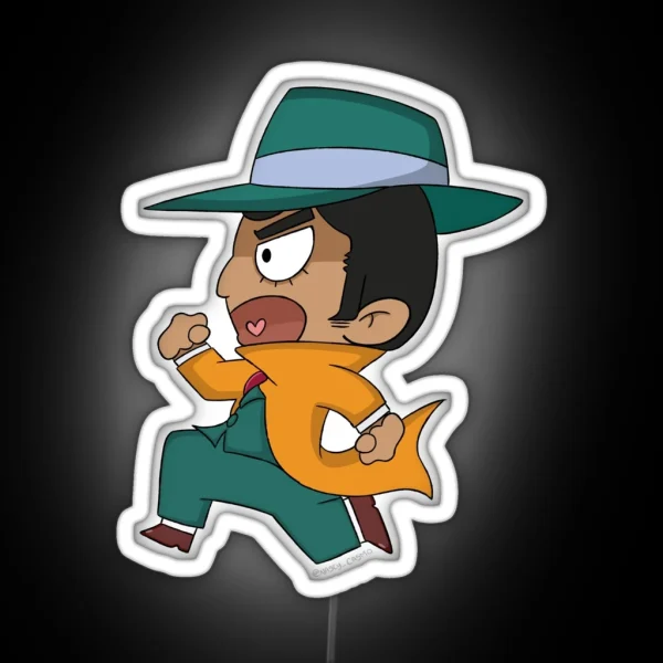 Zenigata Tottsan PART 1 RGB Neon Sign