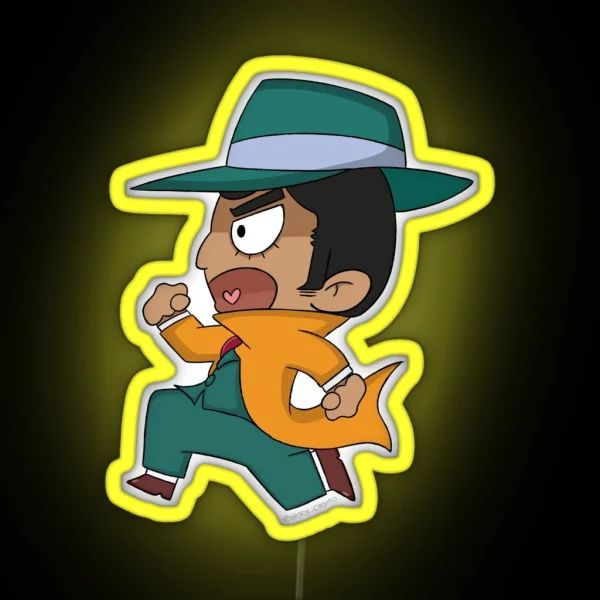 Zenigata Tottsan PART 1 RGB Neon Sign