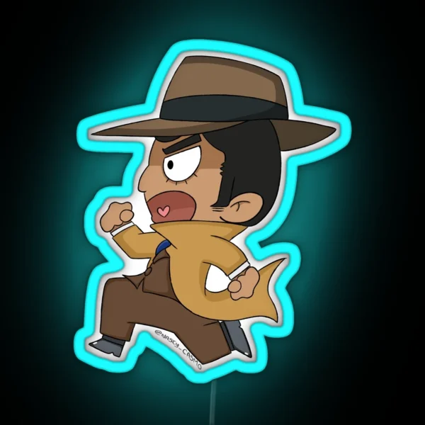 Zenigata Tottsan PART 2 RGB Neon Sign