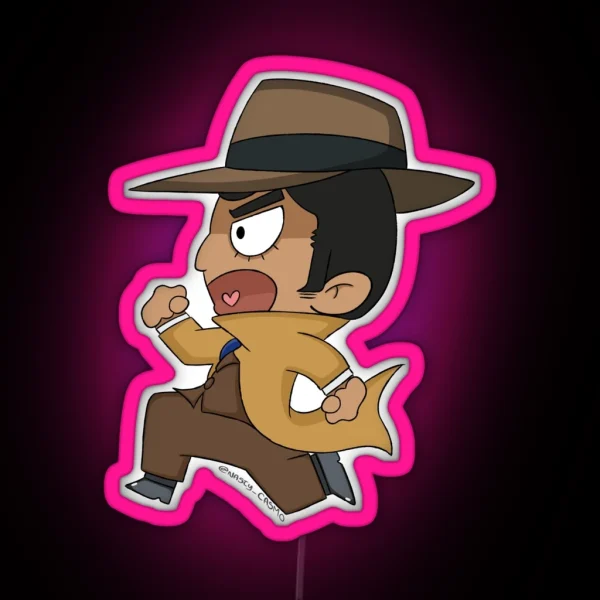 Zenigata Tottsan PART 2 RGB Neon Sign
