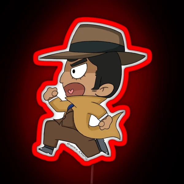 Zenigata Tottsan PART 2 RGB Neon Sign
