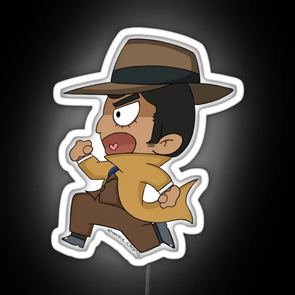 Zenigata Tottsan PART 2 RGB Neon Sign