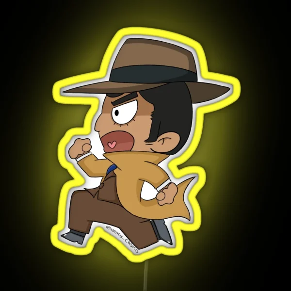 Zenigata Tottsan PART 2 RGB Neon Sign