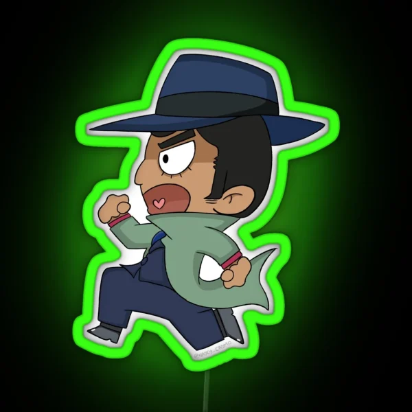Zenigata Tottsan PART 3 RGB Neon Sign