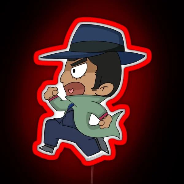 Zenigata Tottsan PART 3 RGB Neon Sign