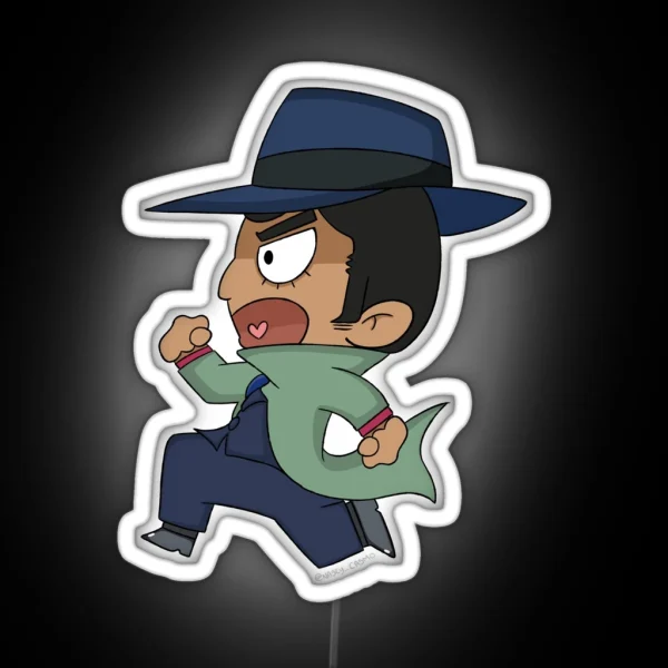 Zenigata Tottsan PART 3 RGB Neon Sign