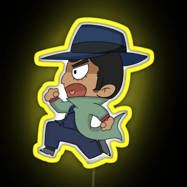 Zenigata Tottsan PART 3 RGB Neon Sign