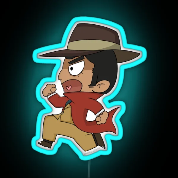 Zenigata Tottsan PART 4 RGB Neon Sign
