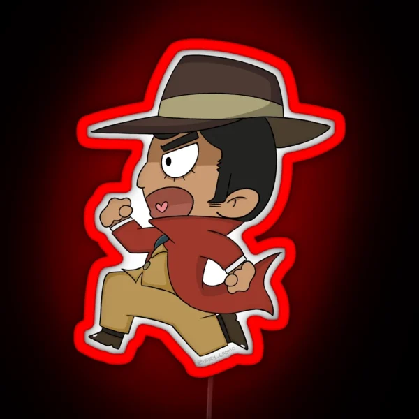 Zenigata Tottsan PART 4 RGB Neon Sign
