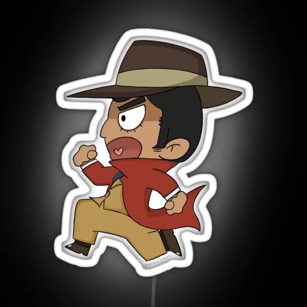Zenigata Tottsan PART 4 RGB Neon Sign